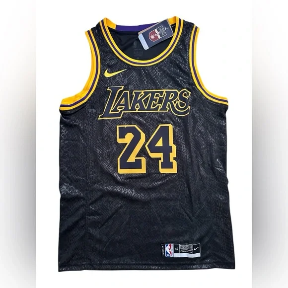 Lakers Bryant Jersey Black - Picture 2 of 5